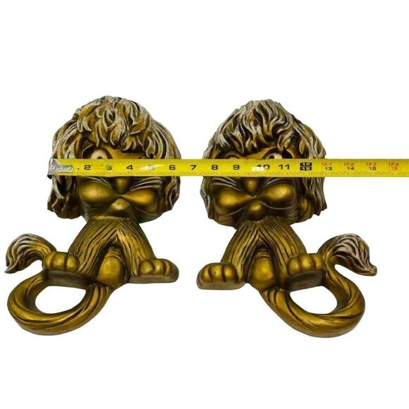 Mid Century Lion Plaques by Homco // Adorable Lion // Lion Decor // Mid Century - Picture 4 of 9